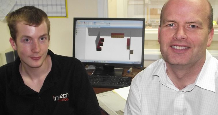 Intech Sam Burton Left And Steve Mitchell Yorke 