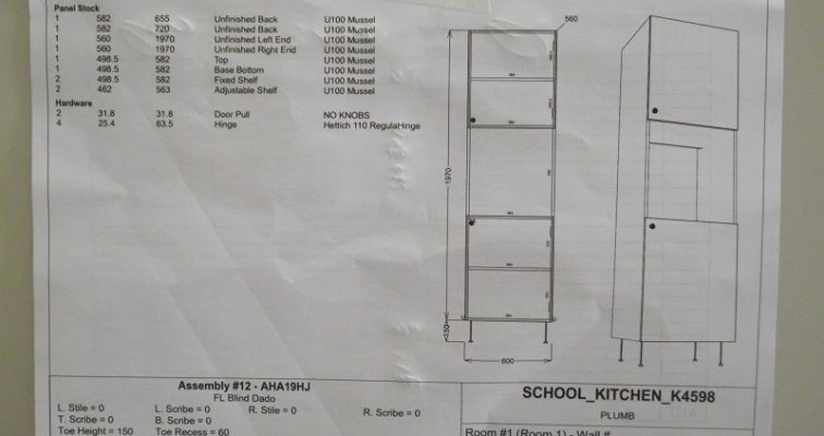 Kesseler Cabinet Vision Print Out
