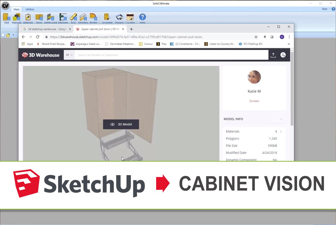Top 3 Tips For Importing Sketchup Objects Into Cabinet Vision