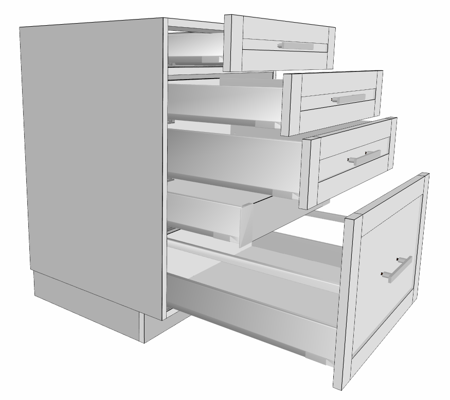 Blum Merivobox Cabinet Vision Package 3