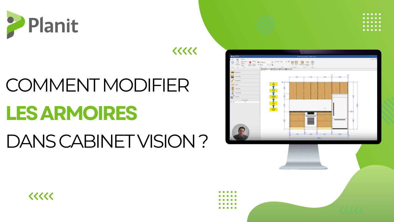 Comment Modifier Les Armoires Et &eacute;largir Votre Catalogue De Conception Dans CABINET VISION [VID&Eacute;O]