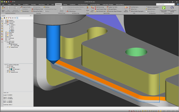 HMI ALPHACAM 2024 1 Image ChamferCommand