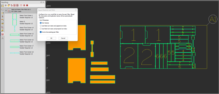 HMI ALPHACAM 2024 1 Image ExportNest