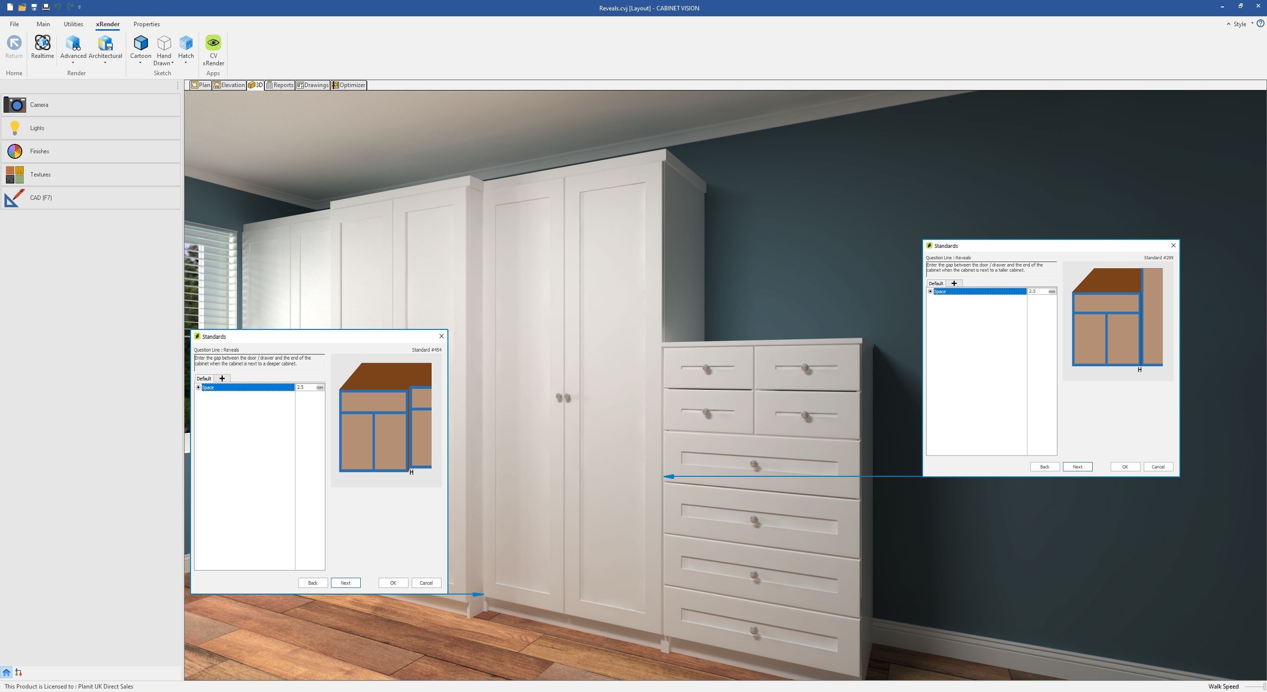 Hexagon MI CABINET VISION 2024.1 Image Reveal Next To Taller And Deeper