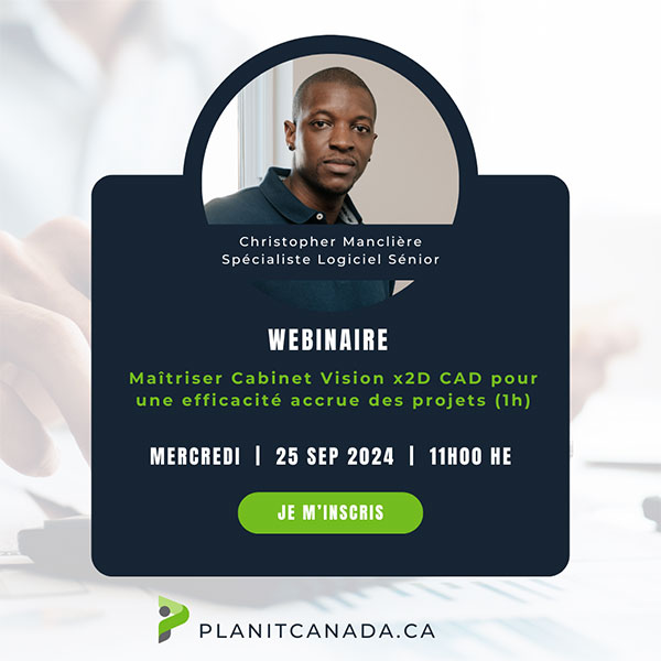 x2D CAD Webinar French