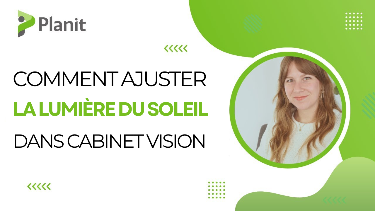 Comment Ajuster La Lumi&egrave;re Du Soleil Et Les Ombres Dans Les Rendus Cabinet Vision [VID&Eacute;O]