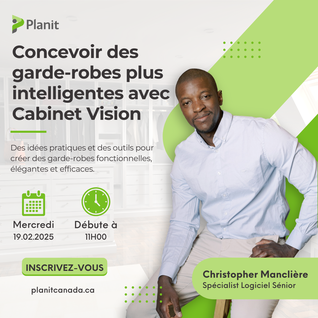 Garde robes cabinet vision webinaire