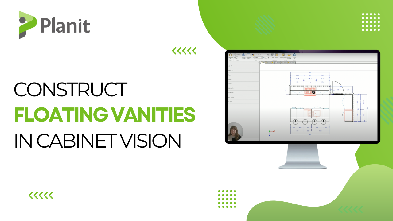 How To Quickly Design Floating Vanities In CABINET VISION: The Ultimate Shortcut