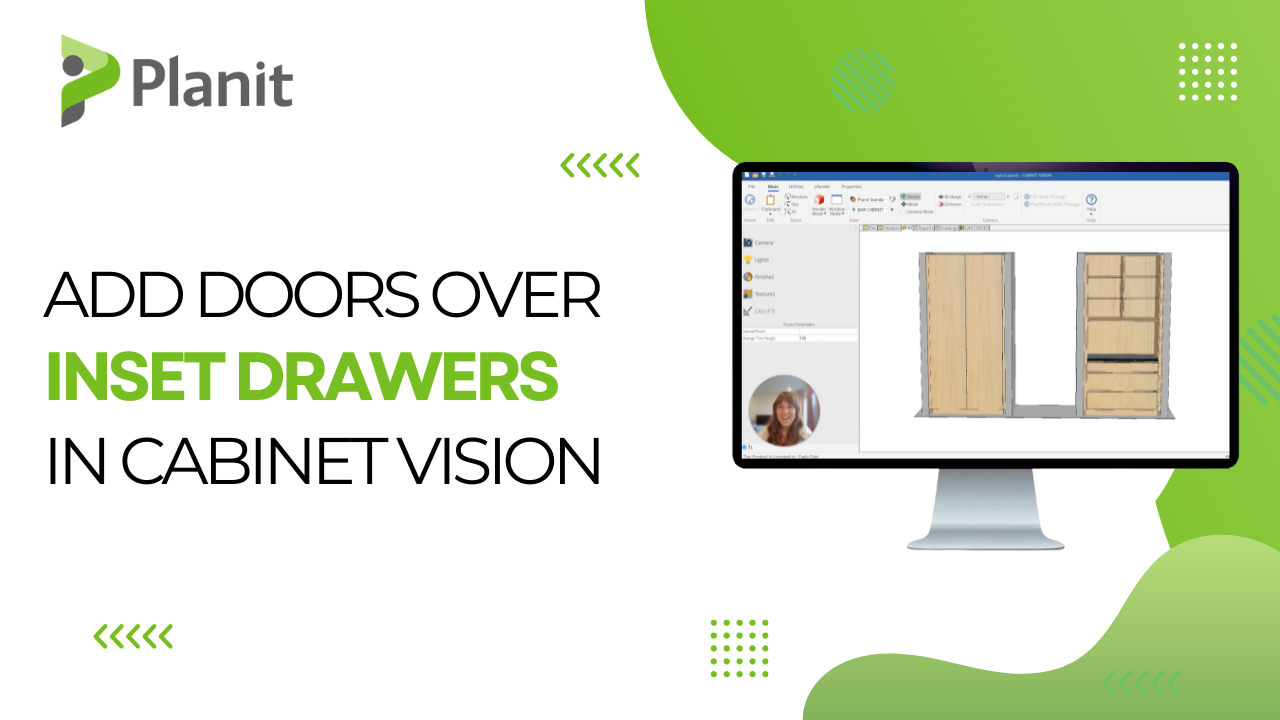 Yes, You Can Add Inset Drawers Behind Tall Doors In CABINET VISION&mdash;Here&rsquo;s How!