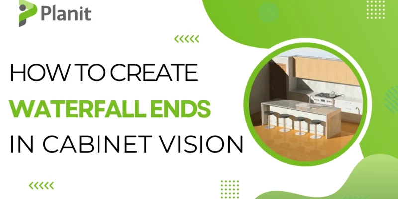 Waterfall End Panel Cabinet Vision