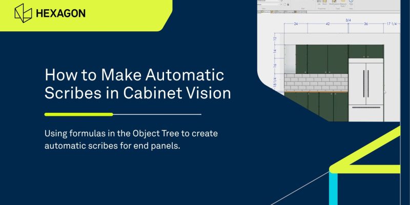 Blog Automatic Scribes In CABINET VISION